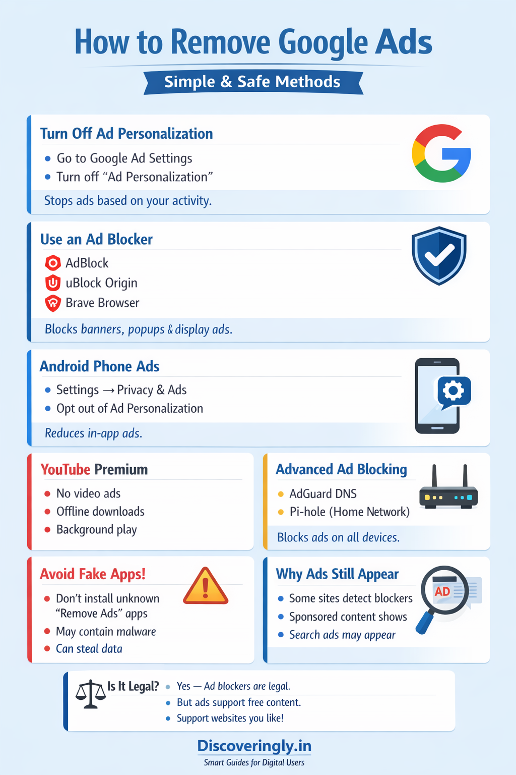 How Can i Remove Google Ads